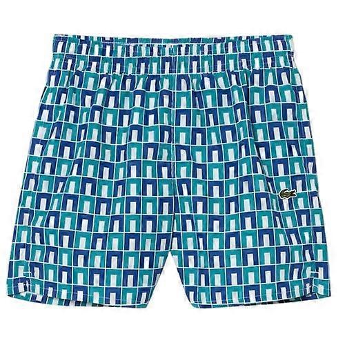 Lacoste Kinder/Kinder Badehose aus Taft mit Monogramm