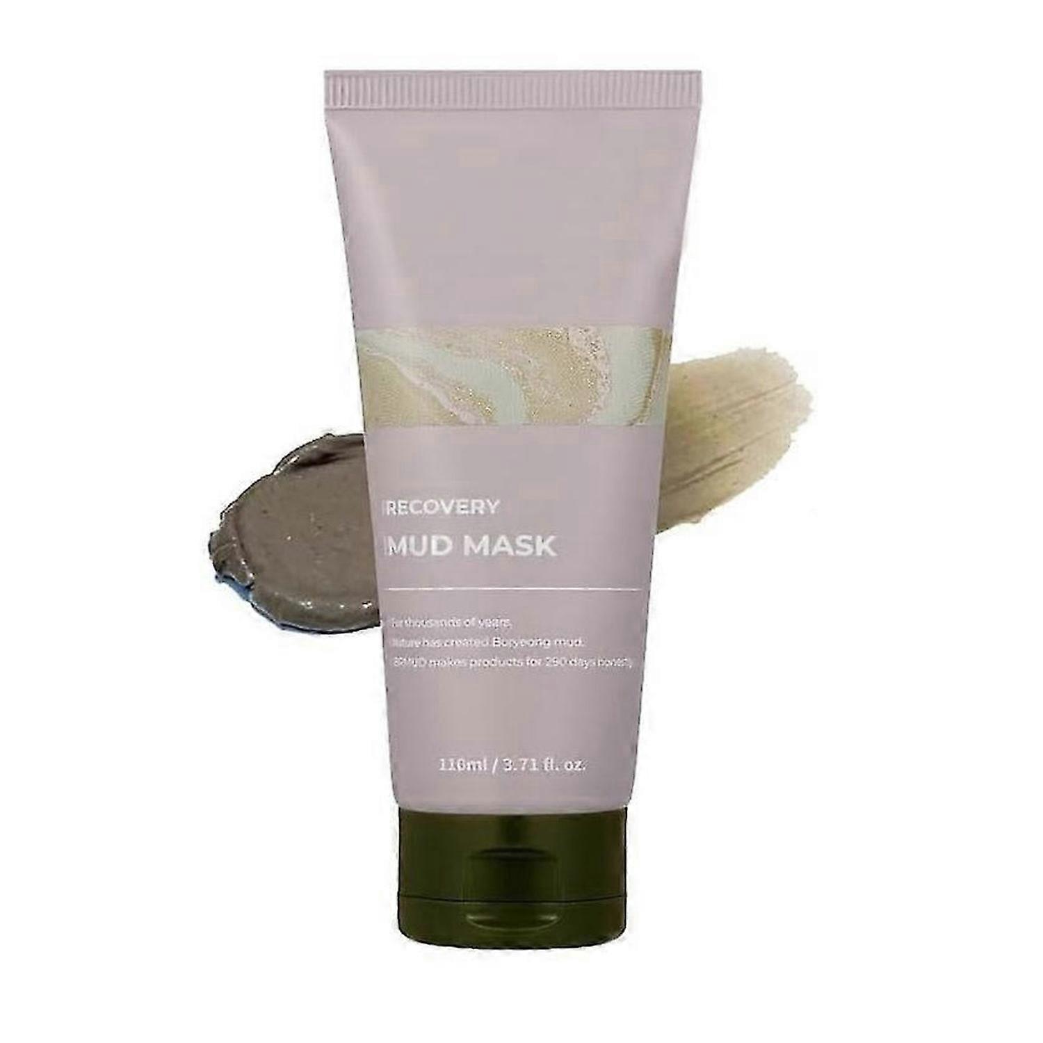 Recovery Mud Peel Off Mask for Exfoliating & Deep Cleansing, Blackhead Remover Peel-Off Mask with Boryeong Mud, Pore Cleanser Hydrating Relief Mud Cla