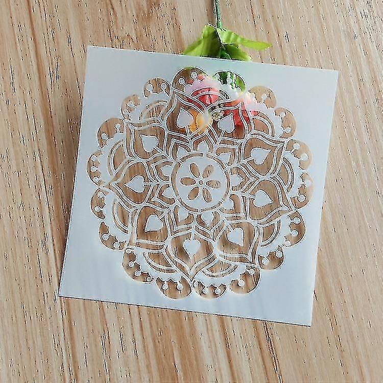 Modèle de peinture murale en plastique bricolage