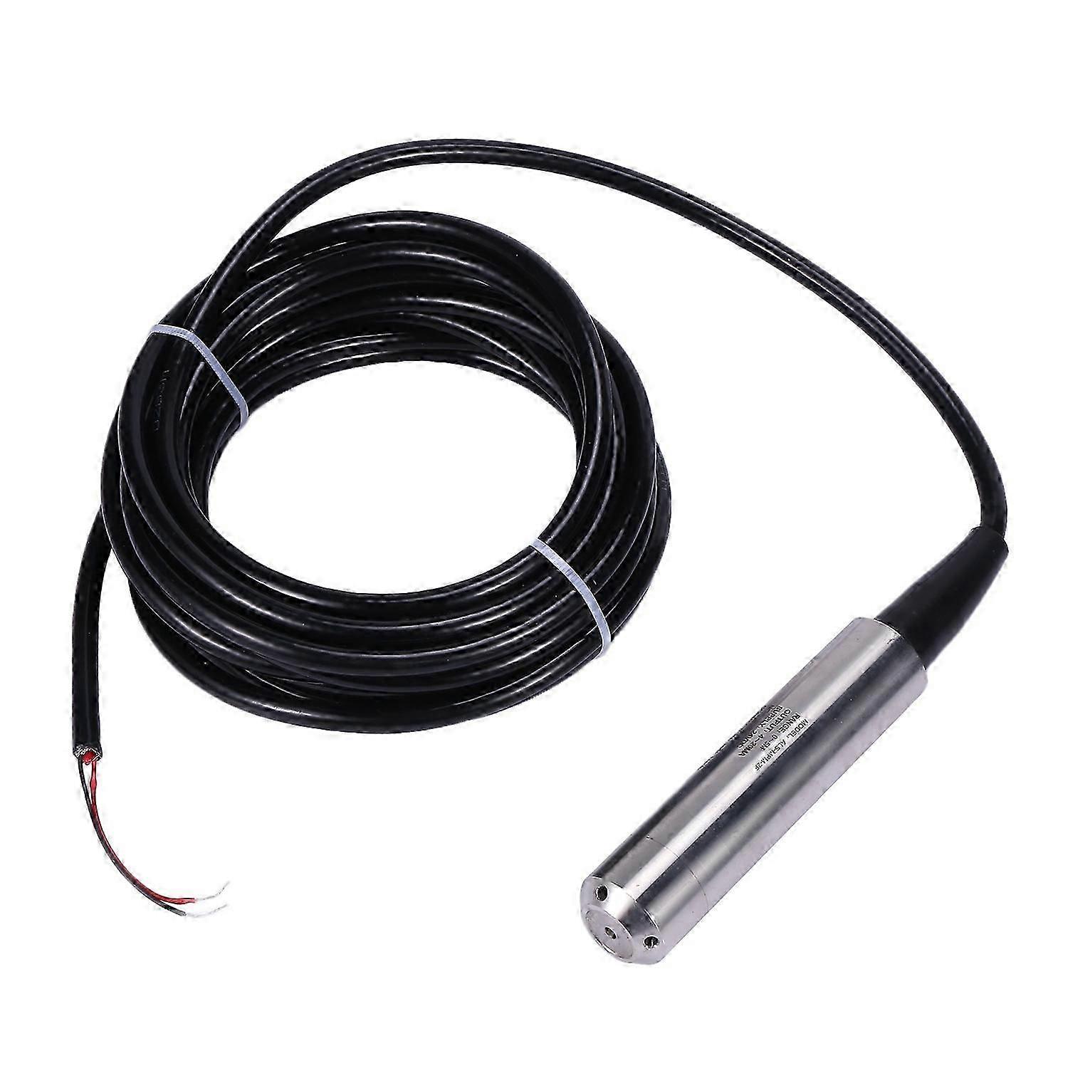 Submersible Water 4-20MA Liquid Level Transmitter Sensor Fuel Tank Level Sensor Metal Water Liquid L