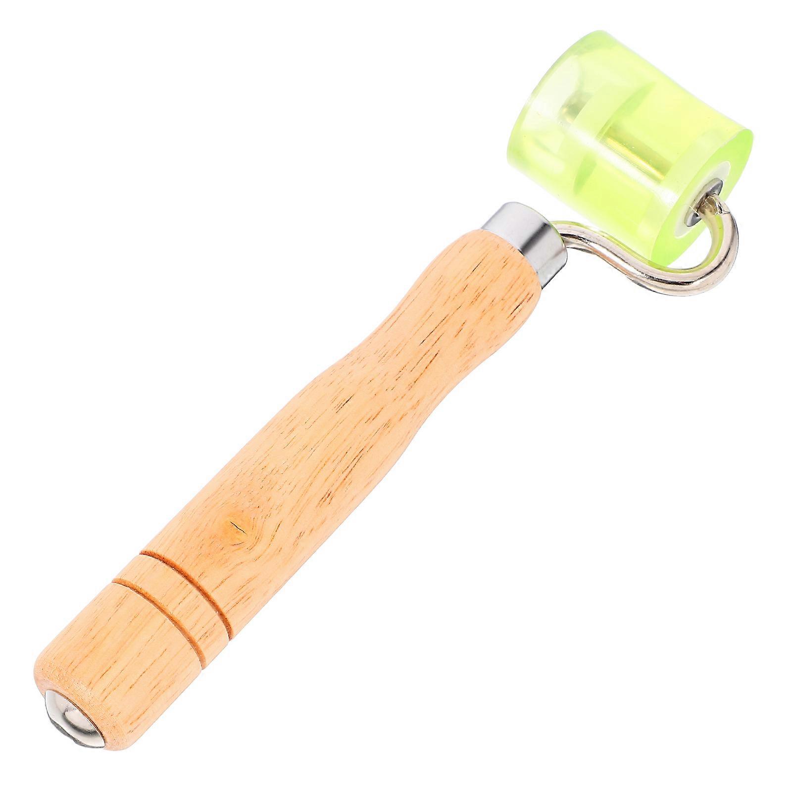 Vinyl Flooring Seam Rolling Tool Seam Roller Multi 19.00X4.00X3.50CM Wood And Plastic Leatherworking And Quilting 1Pack