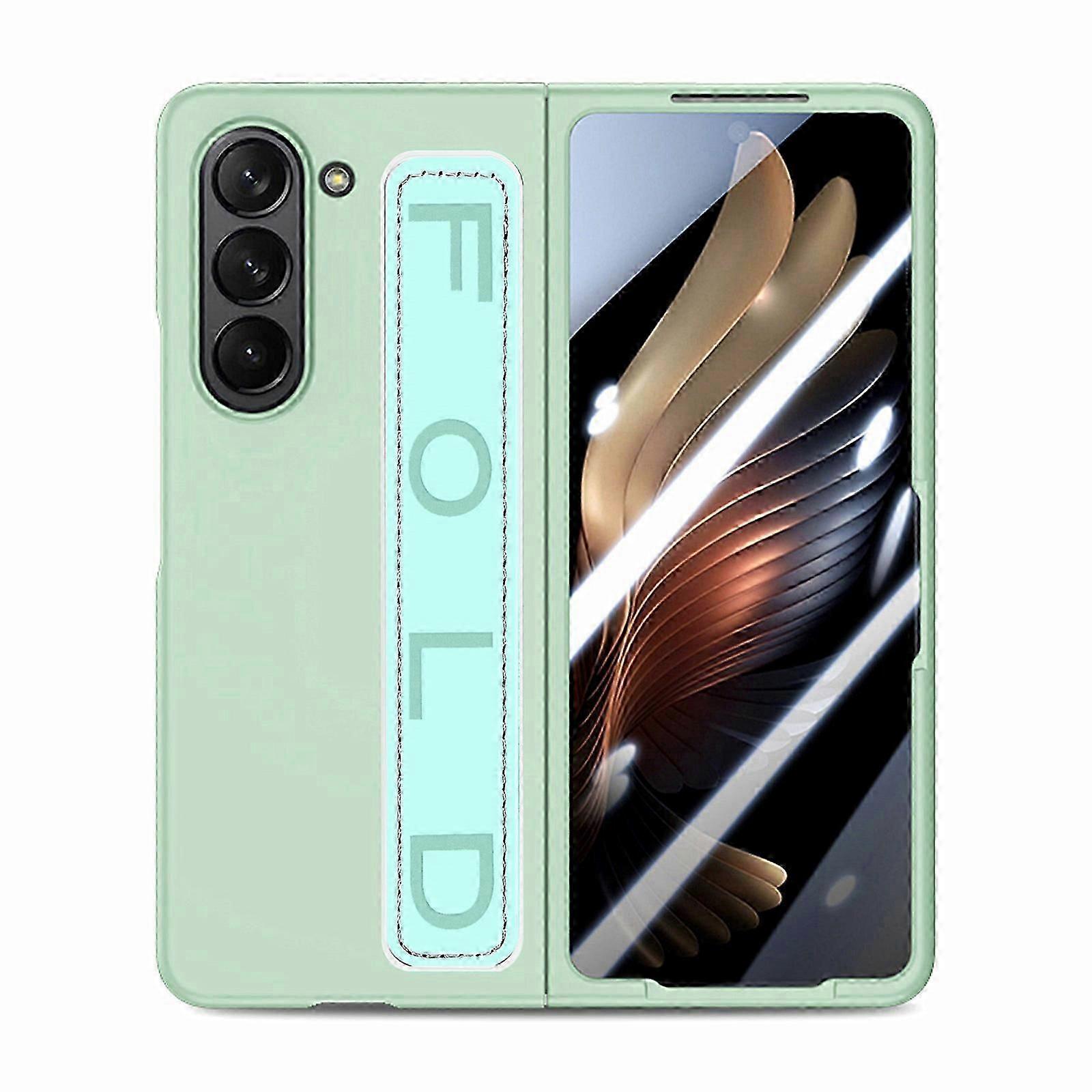 Hand Strap Case for Samsung Galaxy Z Fold 6, Ultra Slim & Thin Shockproof Hard PC Protective Case for Galaxy Z Fold 6 Strap Case