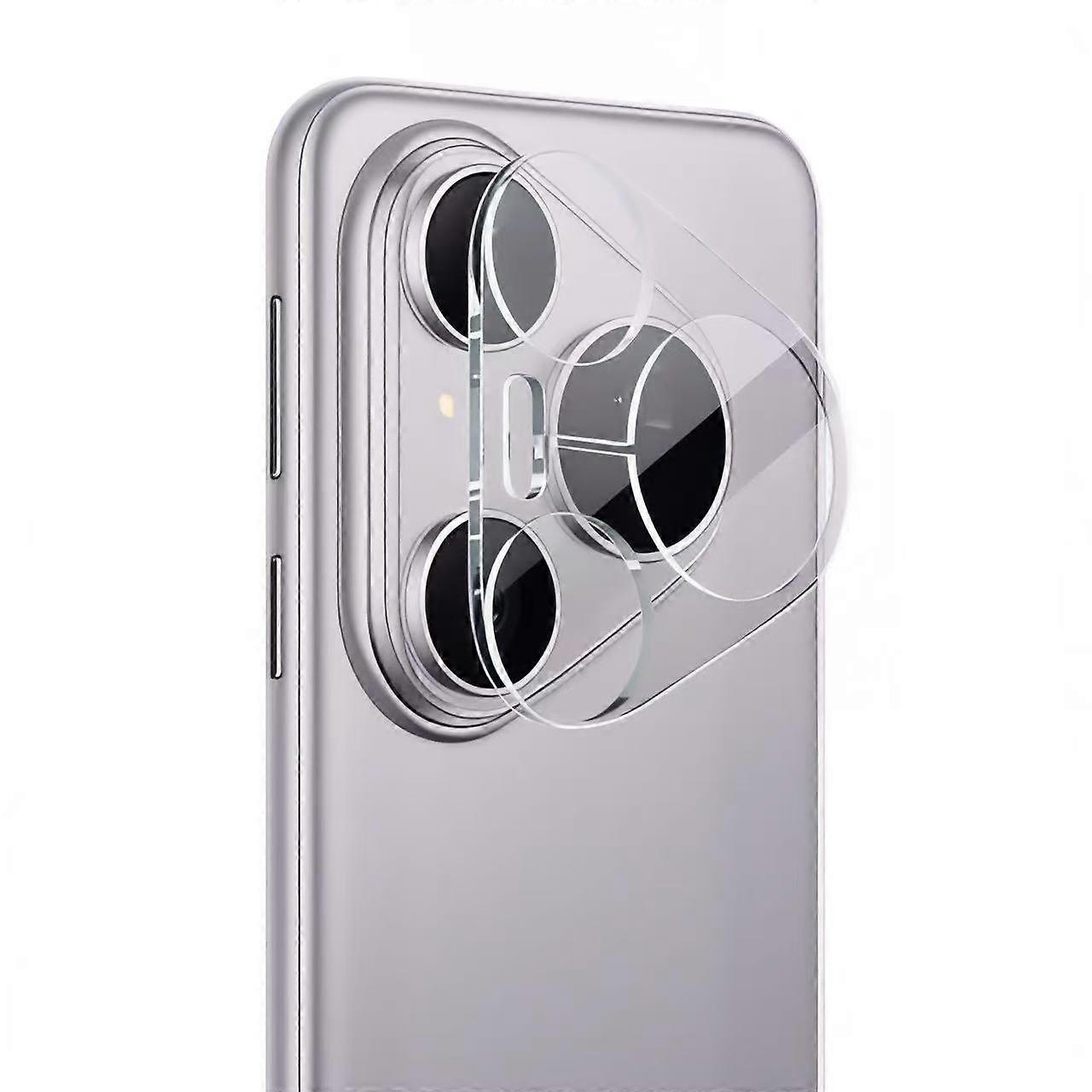 Compatible For Huawei Pura 80 Pro+ / Huawei Pura 80 Pro Camera Lens Protector WANLONFENG Full Coverage HD Clear Lens Film with Cle