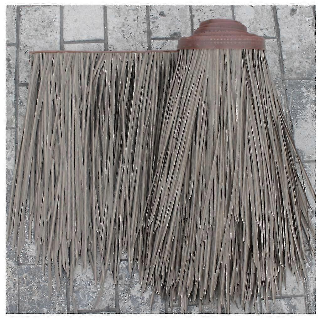 Simulation of Palm Thatch Roll for Mexican Straw Roof, Suitable for Various Brands - Artificial Plastic PE Fake Straw Thatch Tile