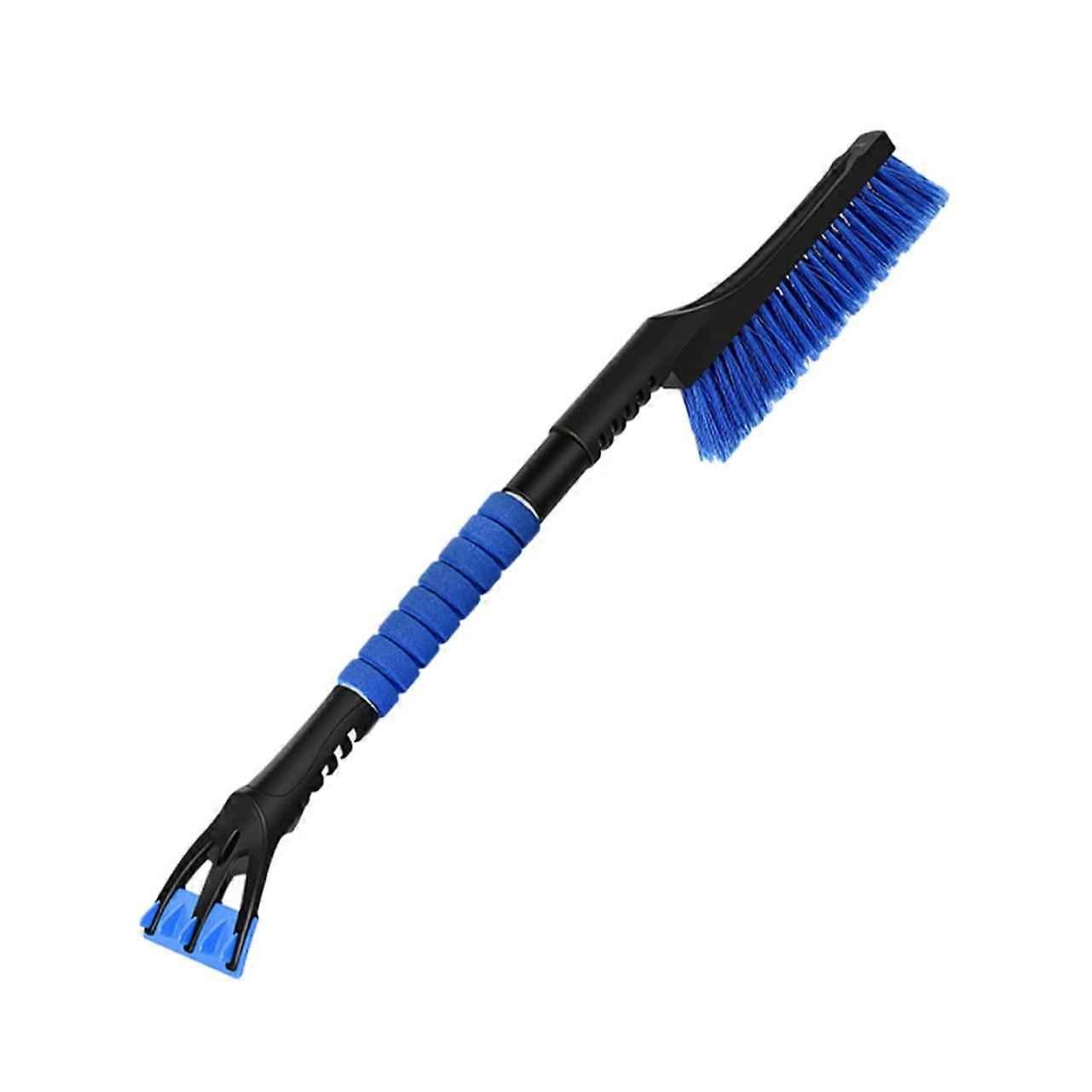1 x Removable Snow Clever with Broom and Ice Scraper, Winter Snow Shovel for Car and Truck, Effective Snow Removal Tool for Windscreen and Windows