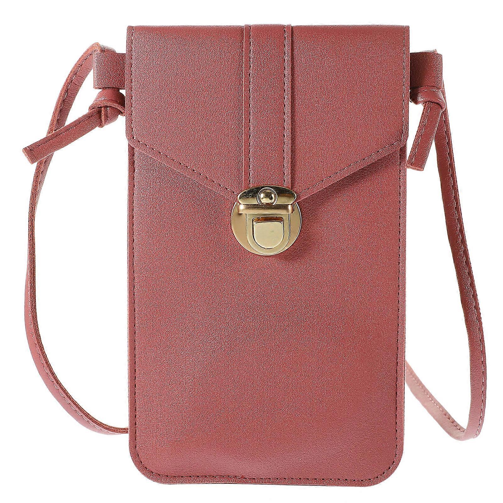 Cellphone Purse Crossbody for Storage Use with Touchscreen Small Phone Handbag