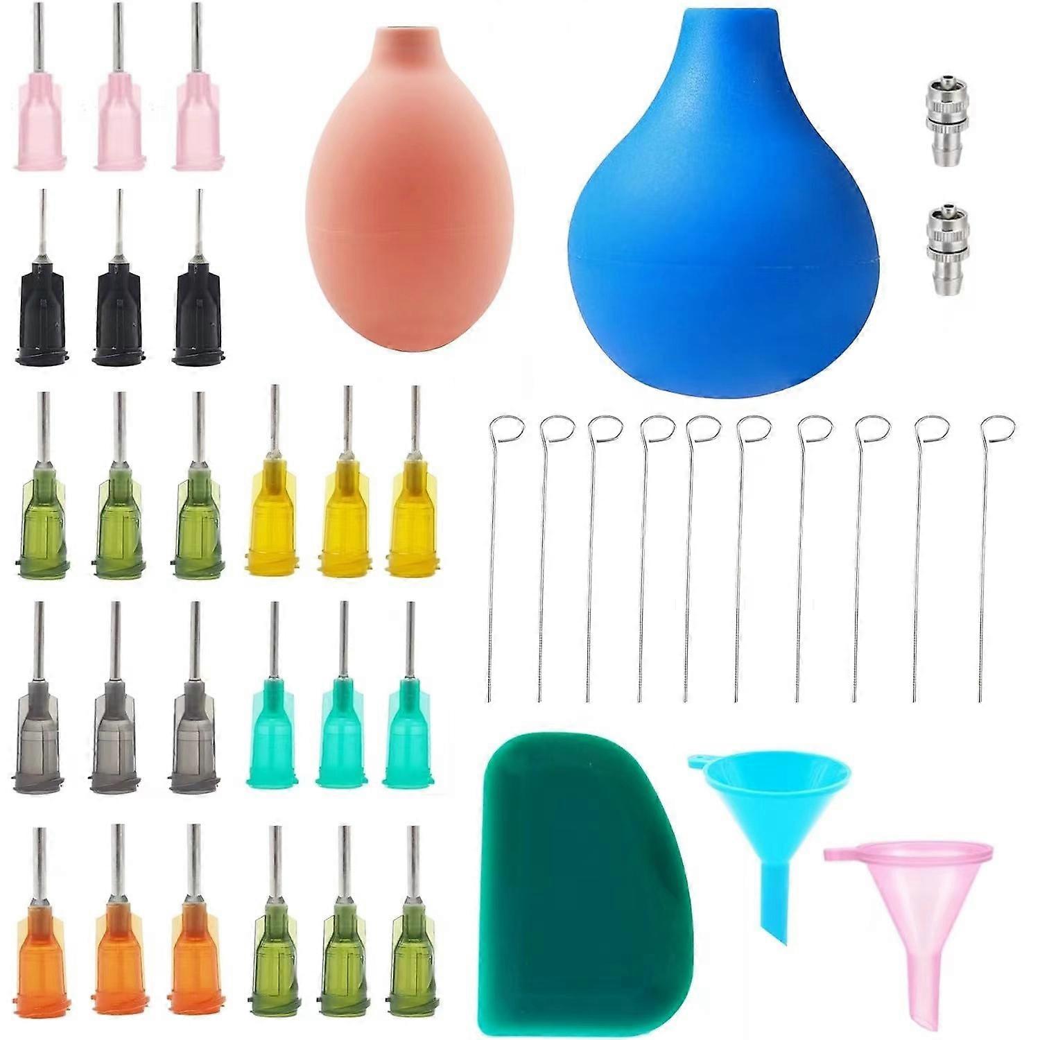 Ceramic Precision Tip Applicator Bottle for Pottery Glaze Sliding Tail Pottery Glaze Squeeze Bottle(as shown)