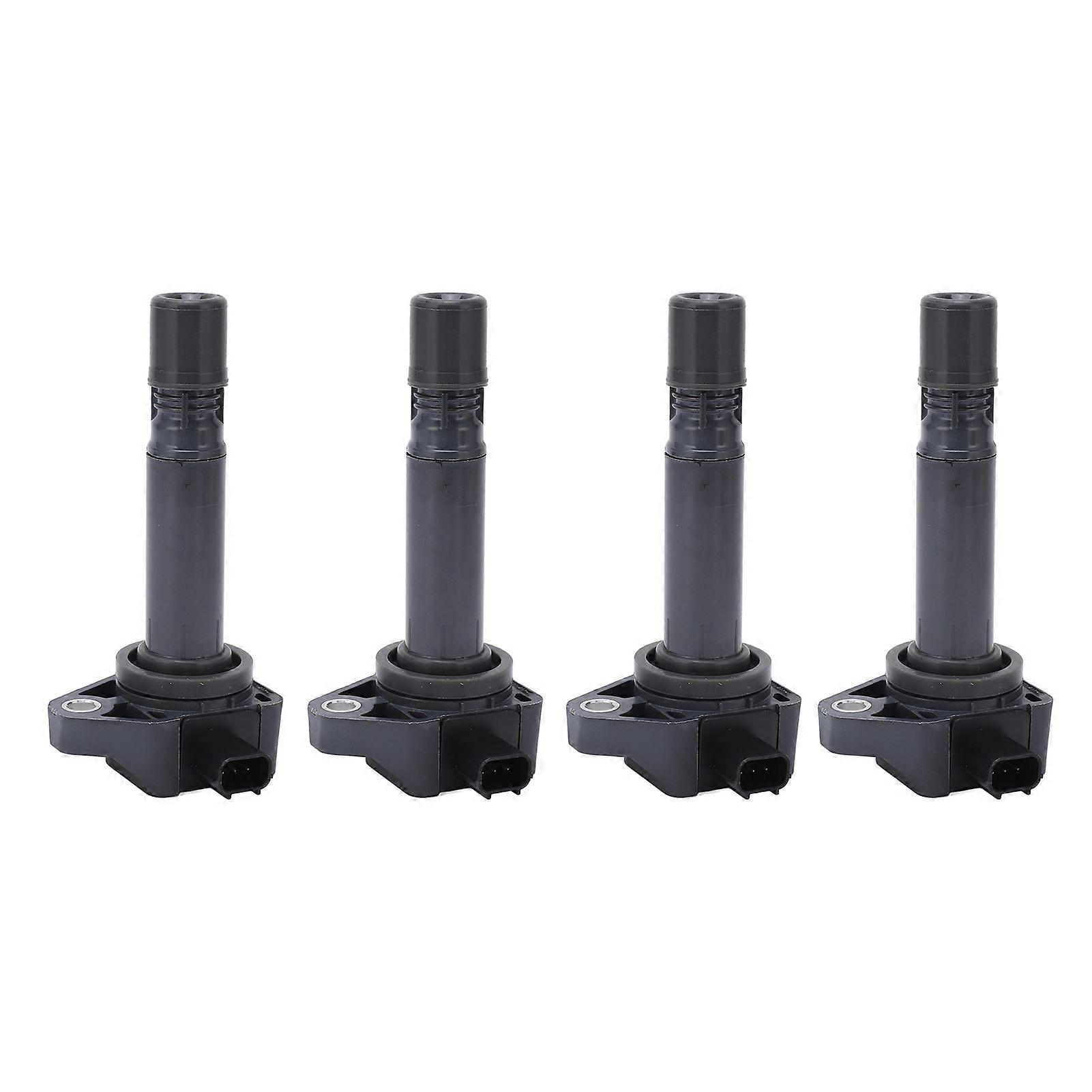 4pcs Ignition Coil 30520RNAA01 ABS Heatproof High Performance Replacement for Civic 1.8L L4
