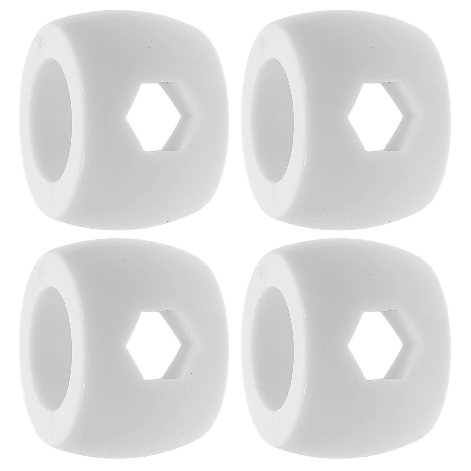 Foosball Accessories Ball Positioning Team Collaboration White 4Pcs