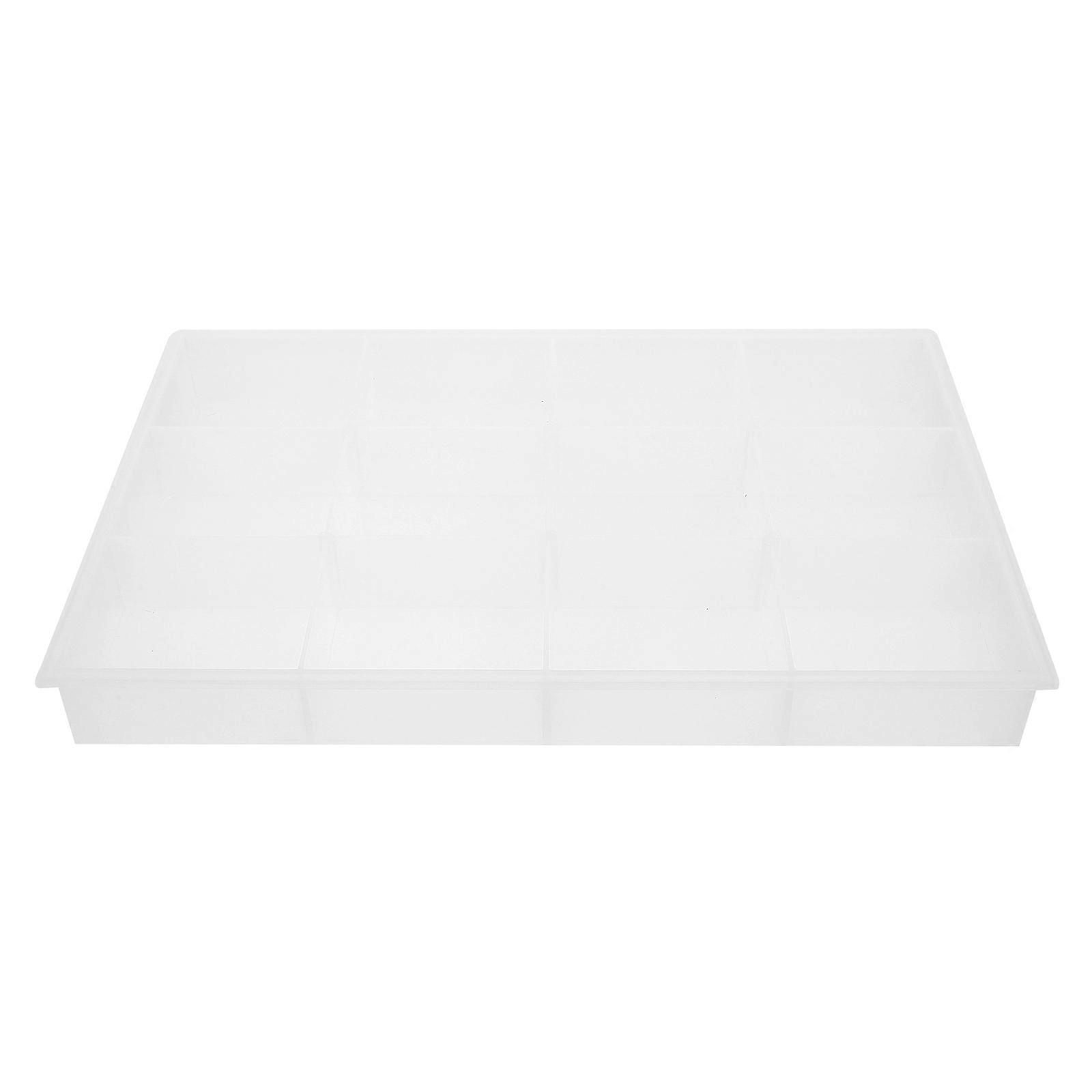 Classification Storage Box Parts Storage Box 12-Grid Home Use 34.90X23.00X3.60CM Storage 1Set