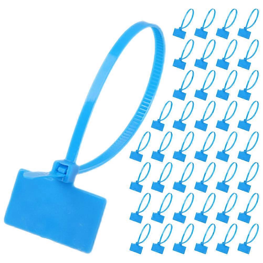 Cable Ties Zip Ties Organizing Cables For Garages Blue 120Pcs High Tensile Strength