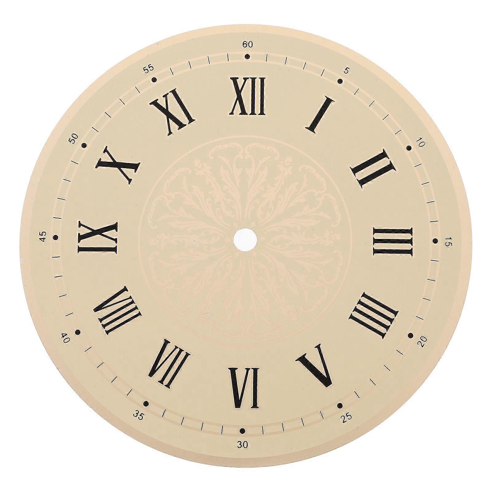 Wall Clock Dial DIY Clock Dial Replacement Dial Part for DIY Clock Making