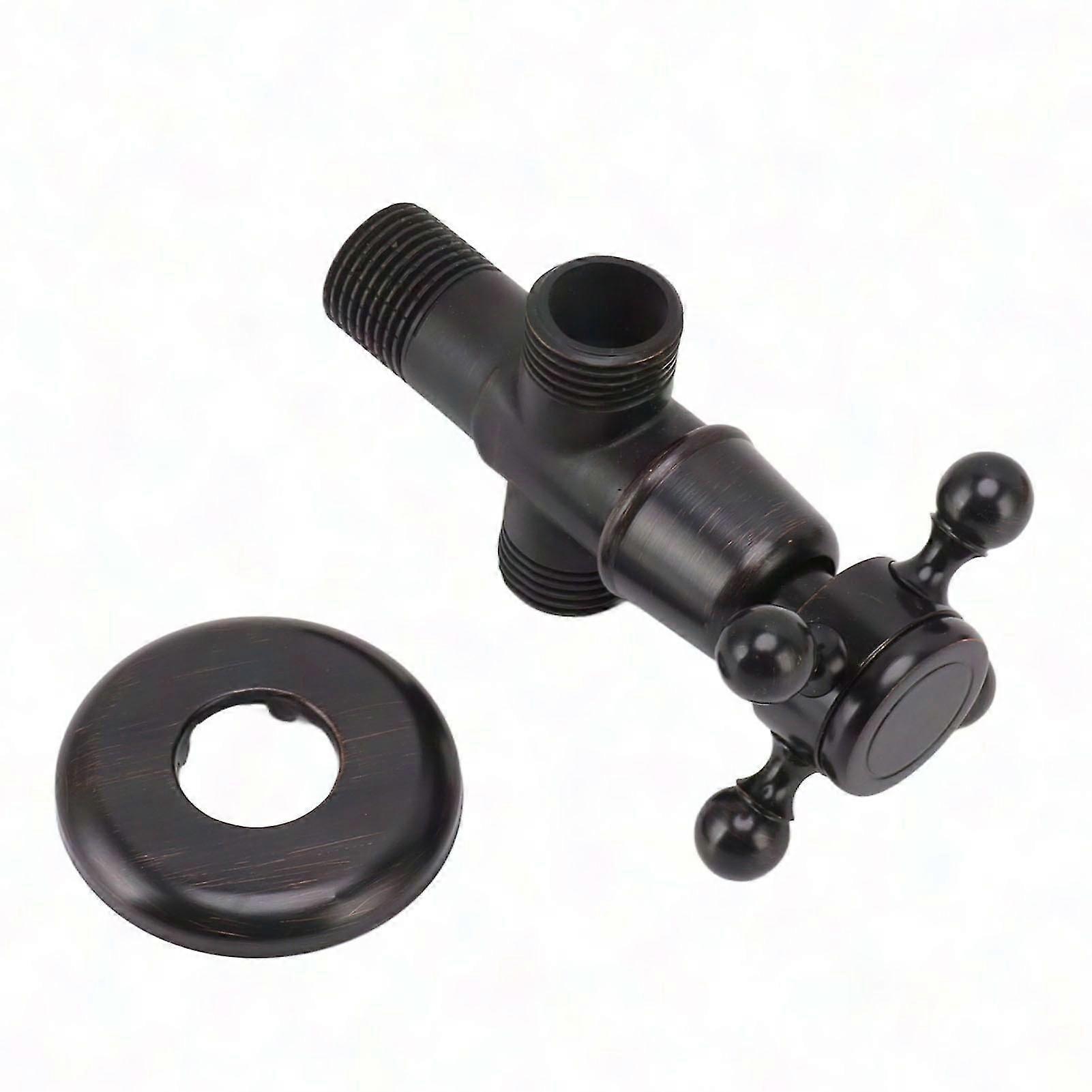 Copper Angle Stop Valve - Leak-Proof For Bathroom & Kitchen