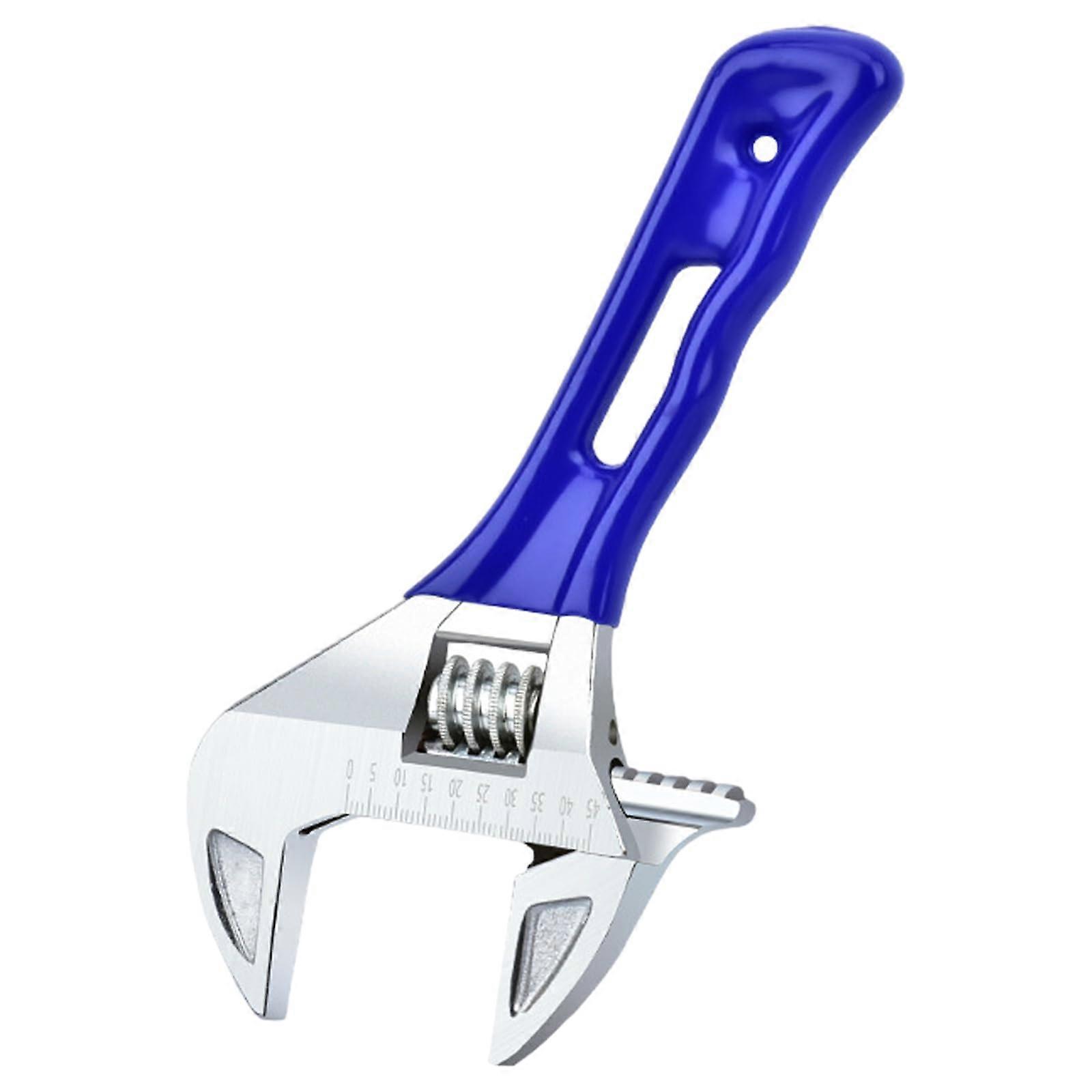 Adjustable 1.6 cm Professional Wrench with Extended Jaw Opening and Precise Metric Indicators for Easy Use