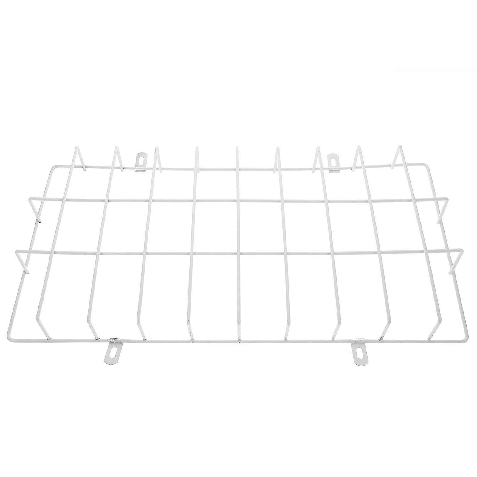 Wall-Mounted Emergency Light Wire Guard Exit Sign Metal Cover Public Places Sturdy 14.4×8.5×1.4in Easy Install 1Set