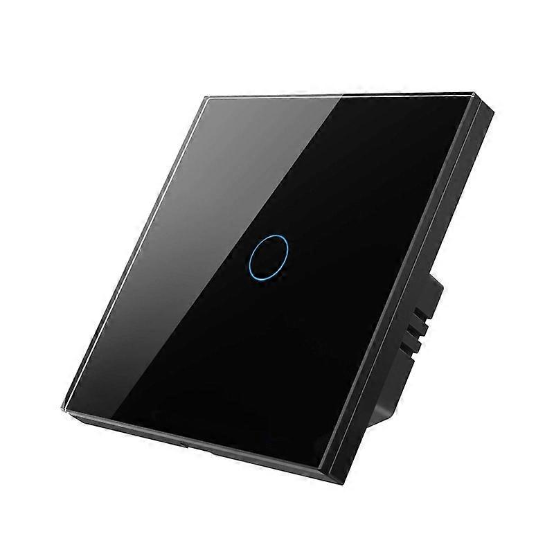 Single Control Zero Firewire Switch, Style: 1 Gang (Black) 1 Gang (Black)