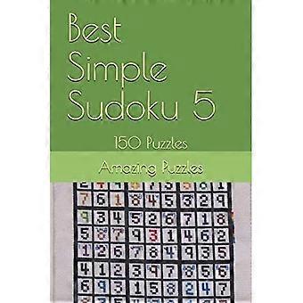 Beste eenvoudige Sudoku 5: 150 puzzels