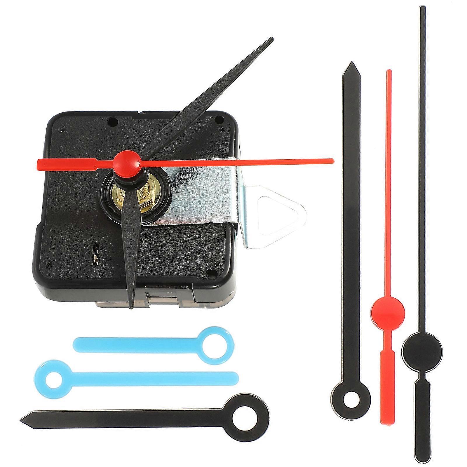 DIY Clock Kit with Sturdy Plastic Materials Silent Design for Unique Home Decor Assorted Color