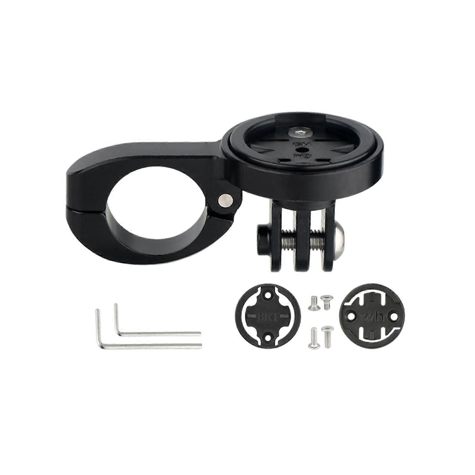 Durability Cycling Speedometers Holder Quickly Install Bike Computer Mount for Front Light and Cameras Multicolor