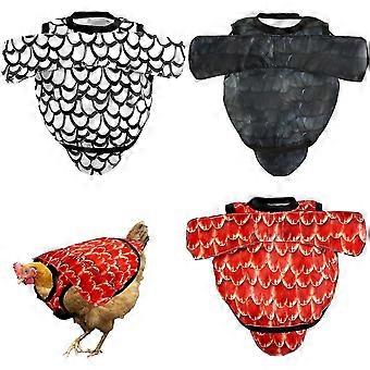 3pcs Chicken Hen Mating Saddle, 3 Styles Hens Apron Back Protector with Adjustable Straps Protection Chicken Wings Aprons Clothes & Vest Jacket Saddle