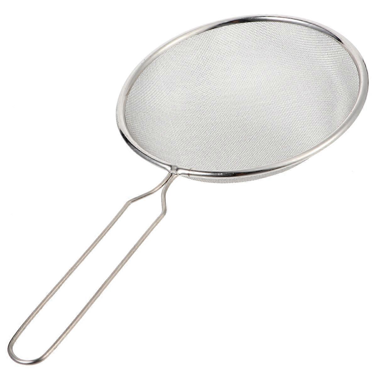 Mesh Litter Scoop Practical Sieve Filter for Snake and Scorpion 26x14cm Stainless Steel Pet Owners 1Set