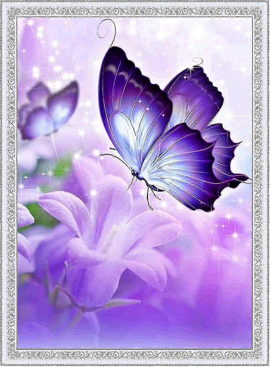 Butterfly Diamond Art Kit Full Coverage DIY Craft