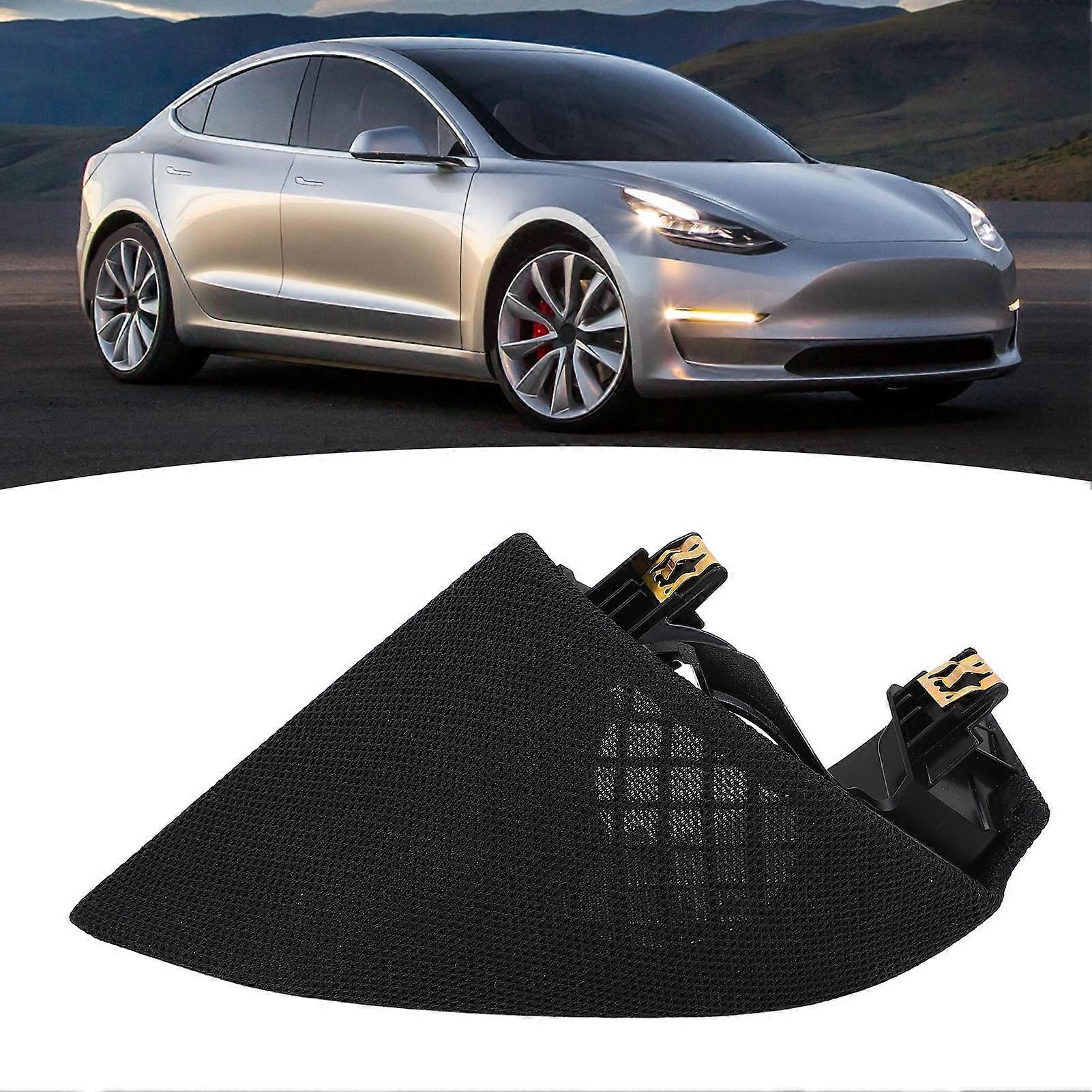 Tweeter Speaker Cover Trim 1095686 00 F Dustproof Black Replacement For TESLA MODEL 3 2017‑2023 