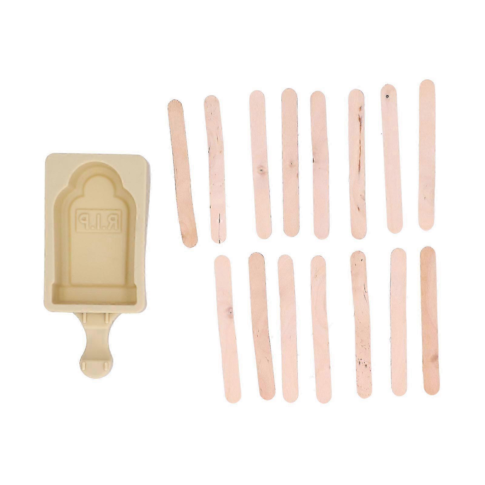 Ice Cream Mold Innovative DIY Silicone Ice Cream Maker with Sticks Kitchen Utensil 2025