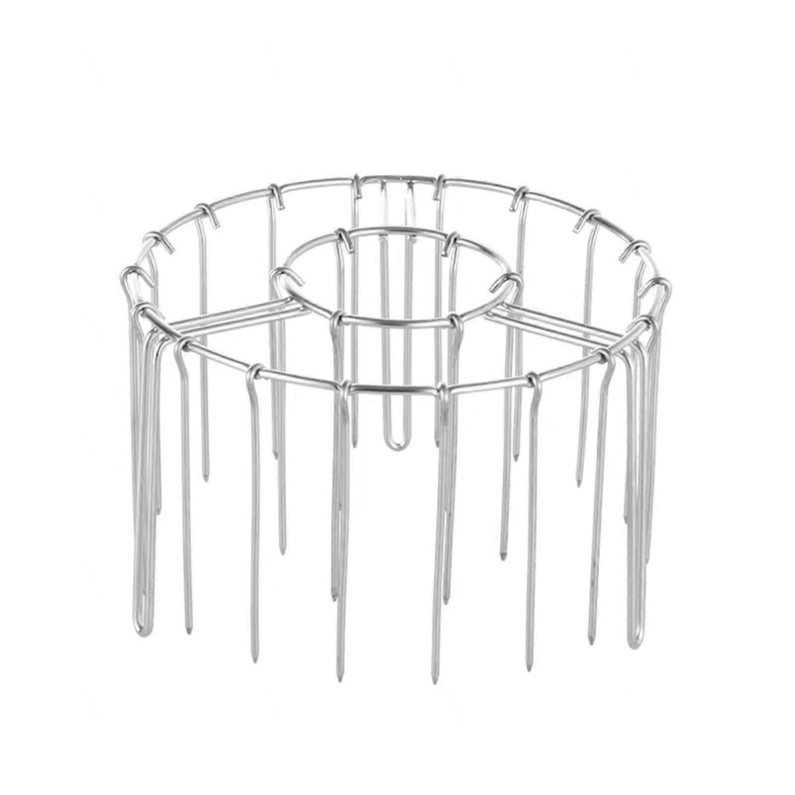 Air Fryer Grill Rack with 48 Skewers, Reusable Cooking Grid for Home Kitchen, Compatible with Most Air Fryers