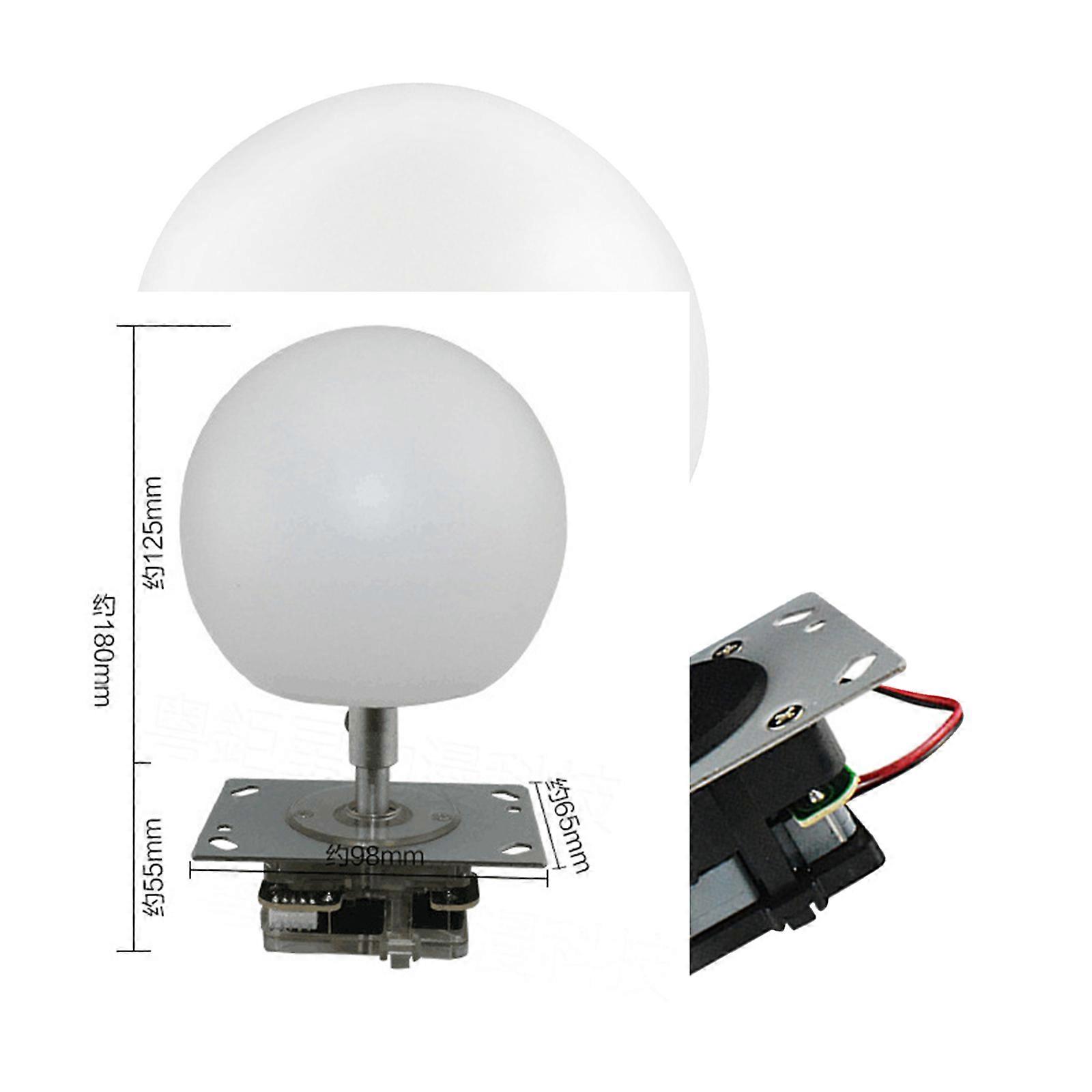 Multicolor LED Stick Shock Resistant Quick Response 5pin Colorful Joystick for Competitive Parkour Gaming Multicolor