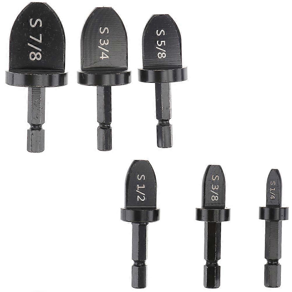 Tubing Deburring Tool Steel For Technicians Air Conditioning Installation 5.5X3CM Drill Bit Functionality 1 Set