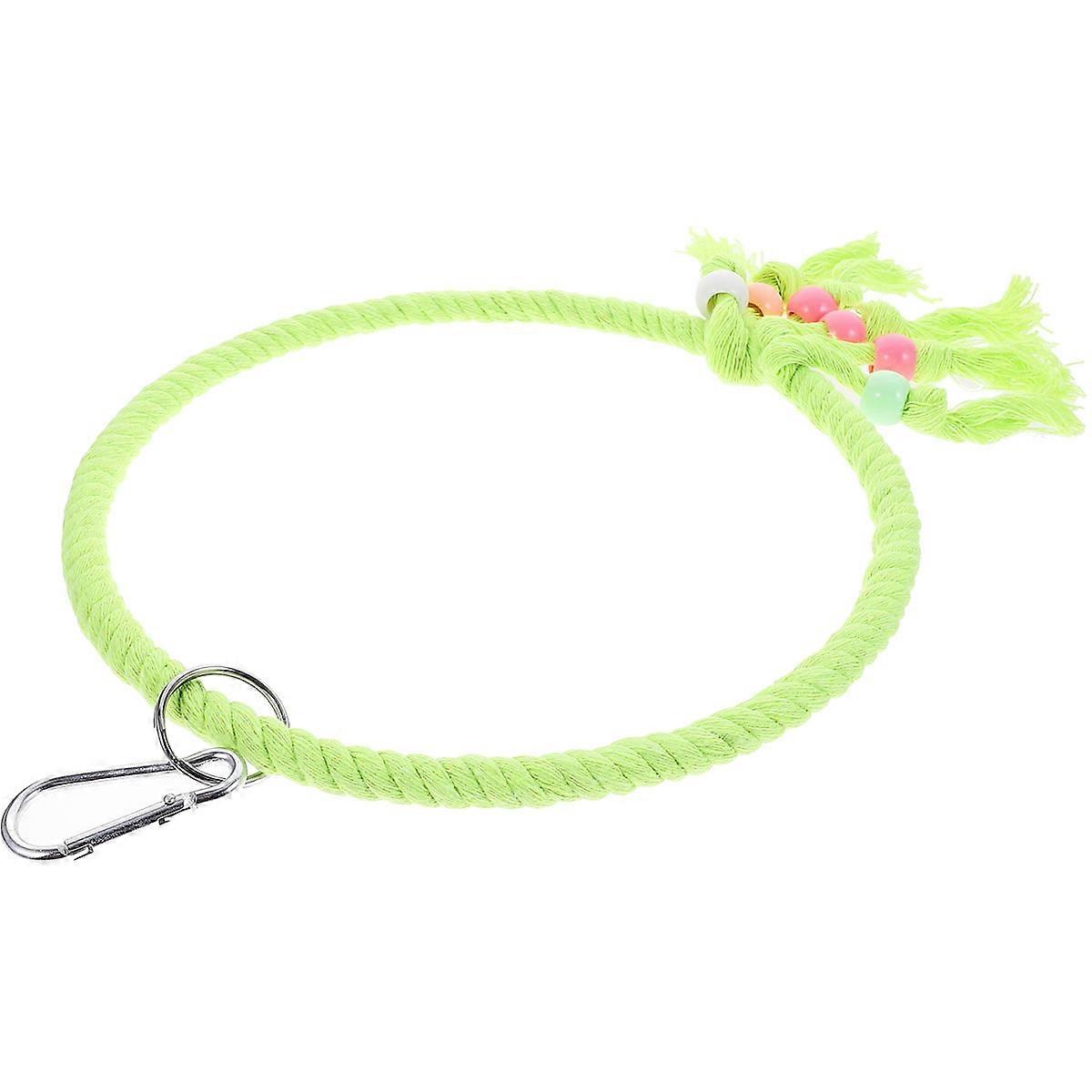 Bird Parrot Swing Parrot Stand Parrot Tree Stand Bite-Resistant Material Ring Shape 1Set