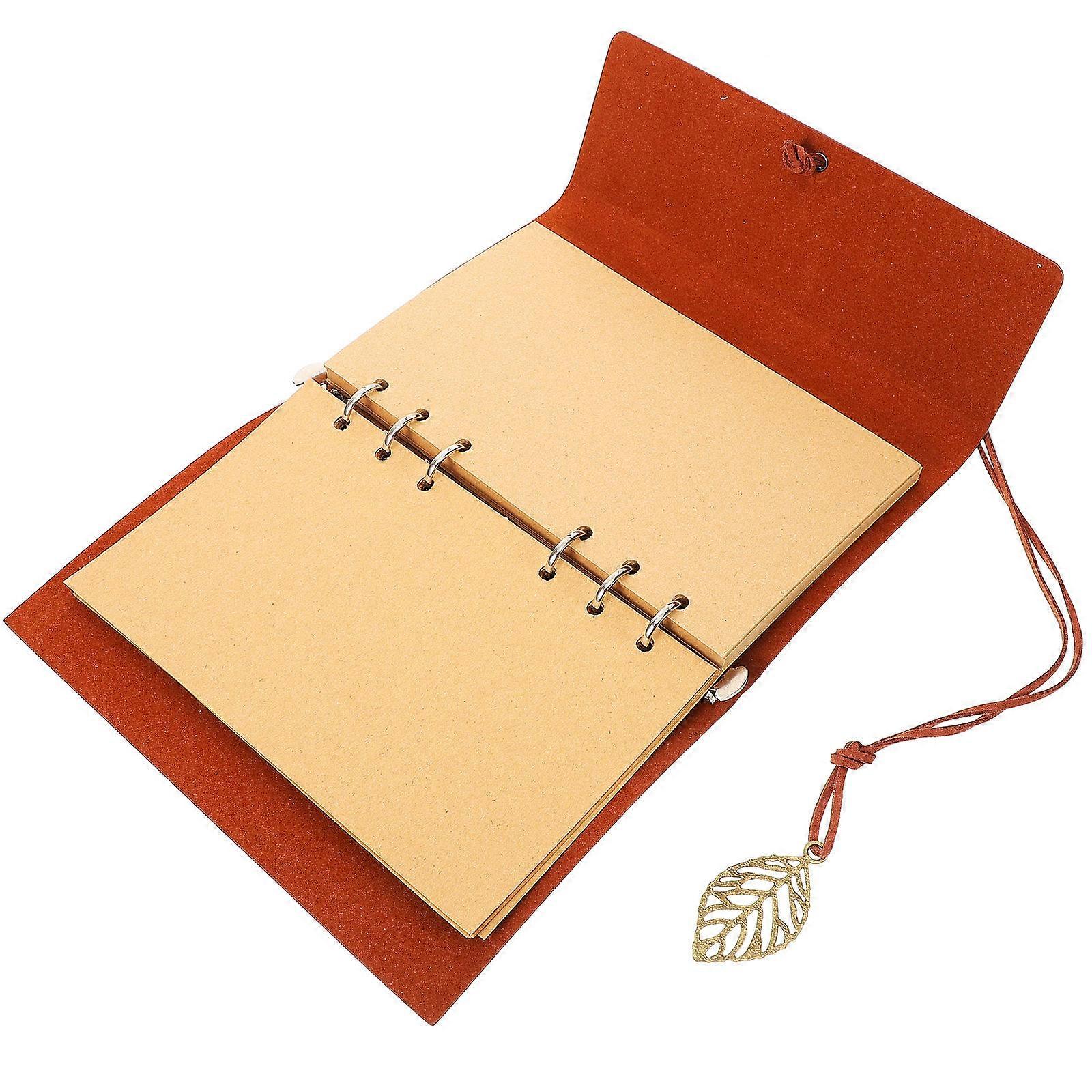 Journaling Notebooks A6 Paper Daily Recording Notepad Travelers Rectangular 1Pcs