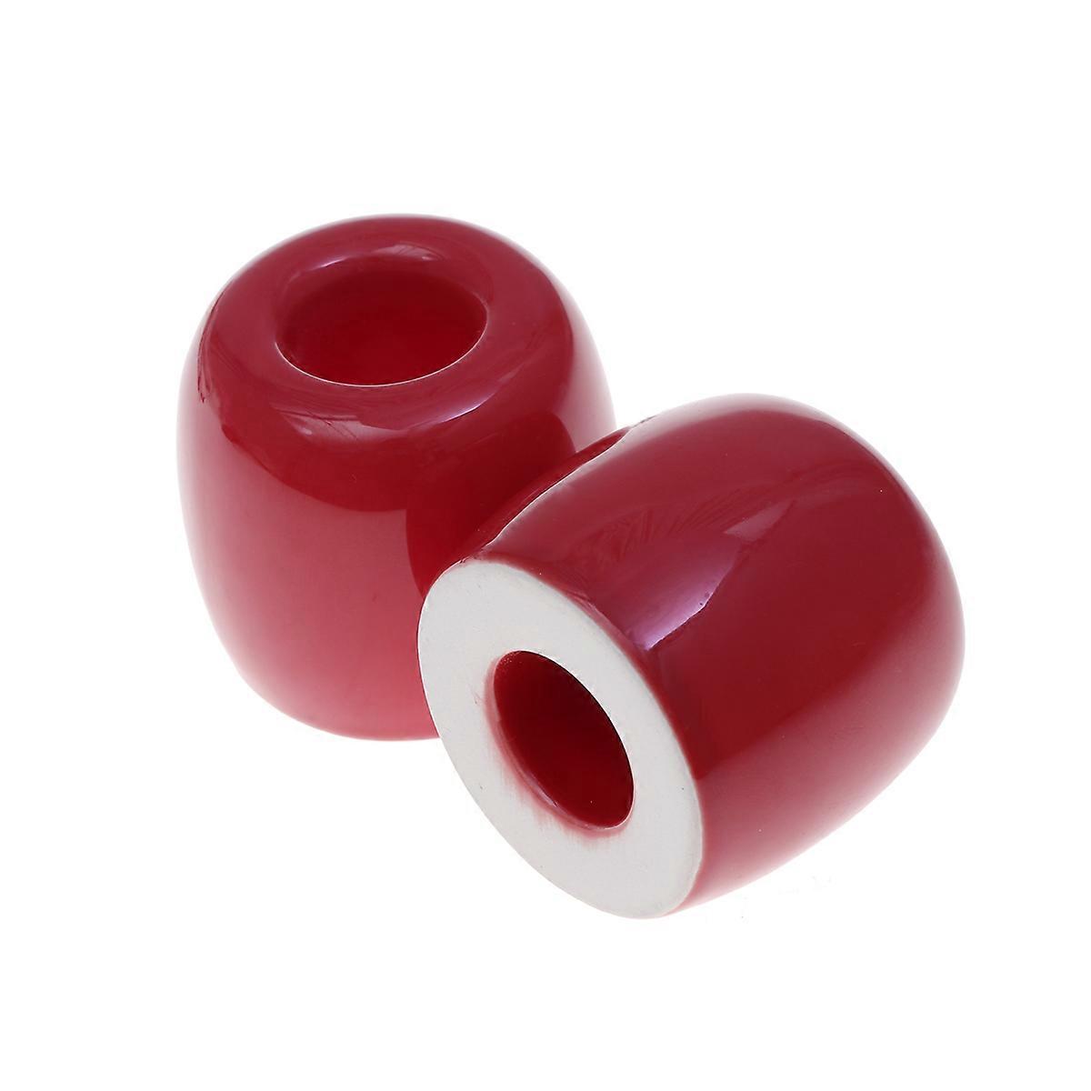 Bathroom Brush Holder Creative Toothbrush Stand Holds Toothbrushes And Toothpaste Red 2Pcs