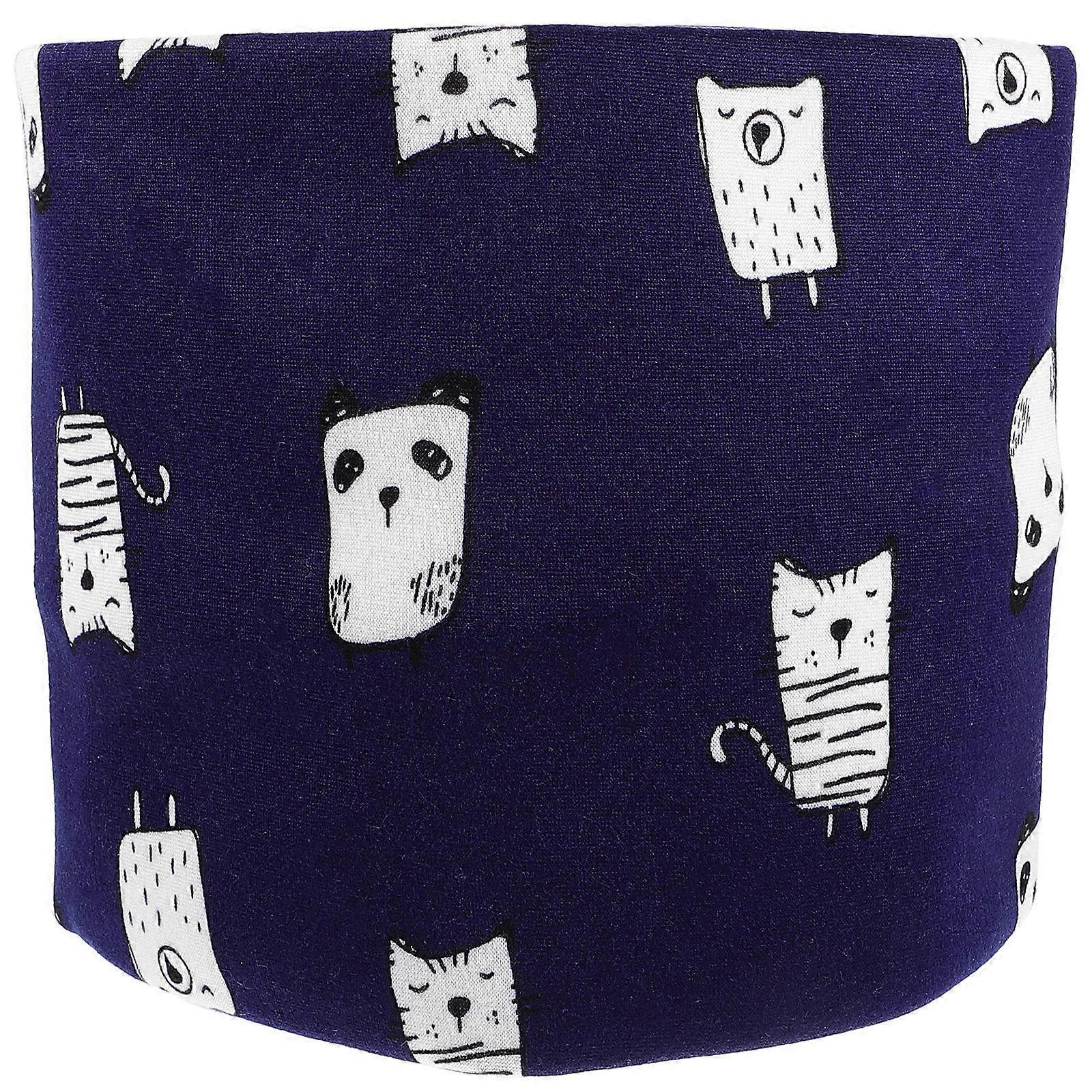 Children Scarf Lovely Style Cat Shape Neck Coverage Blue 1Pc