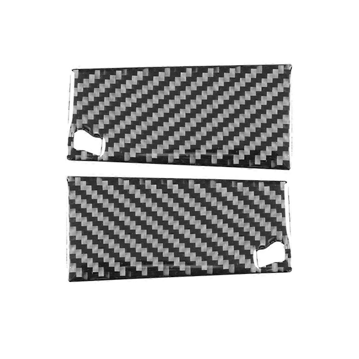 Carbon Fiber Center Console Side Air Vent Cover Trim for XF 2008-2015 Interior Accessories