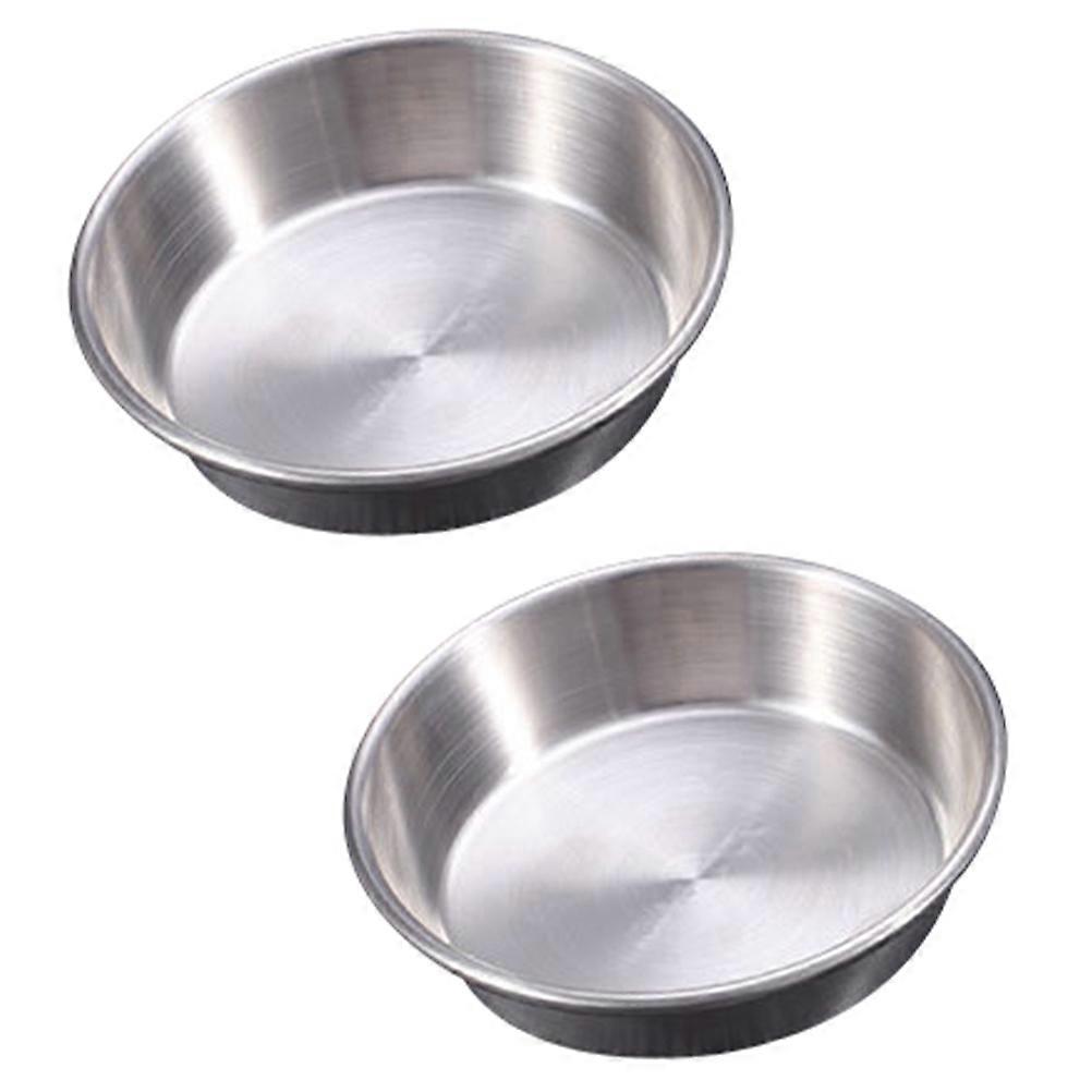 2Pcs Kitchen Dipping Dishes Suitable For Home Use Featuring Round Shape Designed For Dipping Sauces 7.00X7.00X2.00CM Ideal For Families
