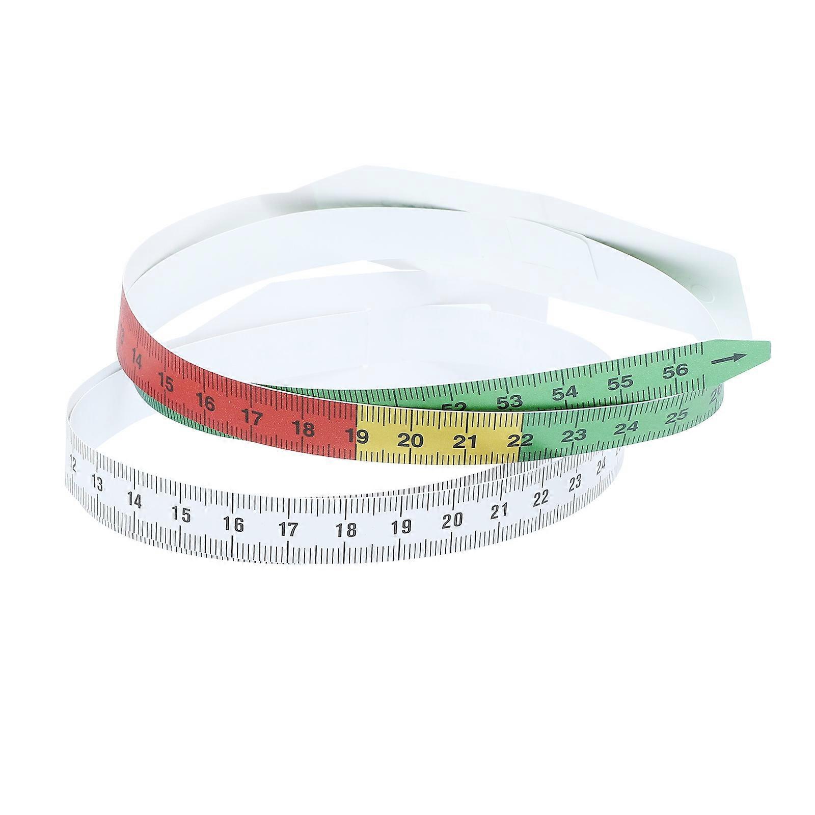 Head Circumference Measuring Tape For Infant Health Measurement Accurate Measurement 62x3cm Green 2Pack