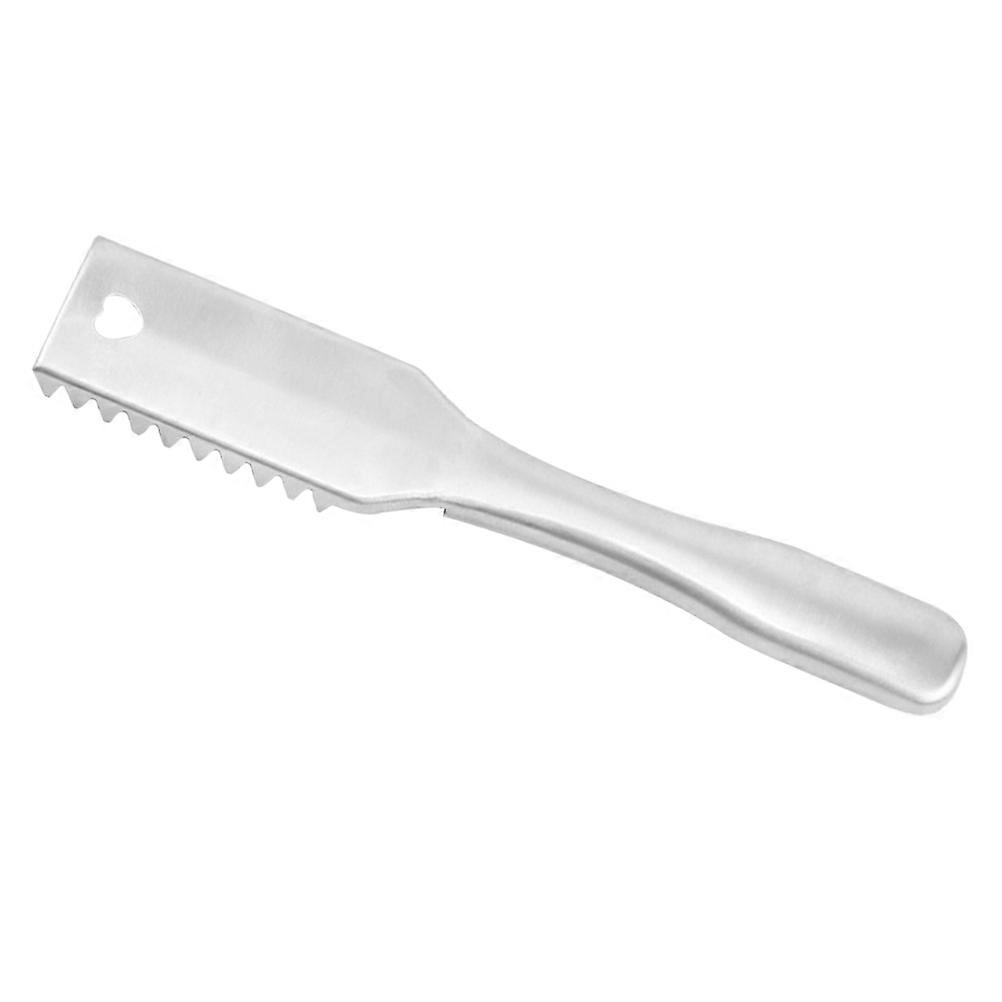 Stainless Steel Scale Removing Tool Practical Fish Scale Remover For Home Use 21.5X4X1CM Sturdy And 1Set