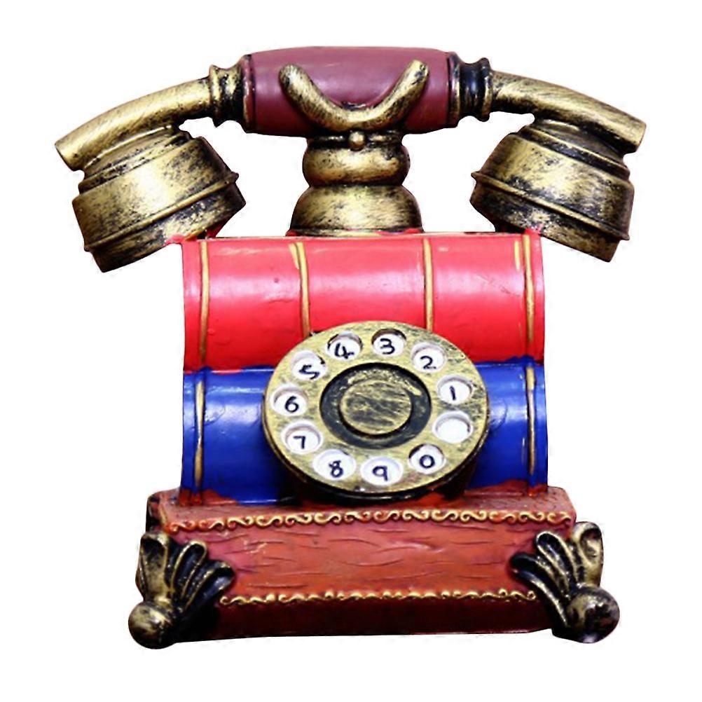 Retro Style Children Phone Simulation Toy For Playtime Assorted Color 19.00X16.00X14.00cm Cognitive Development 1Pack