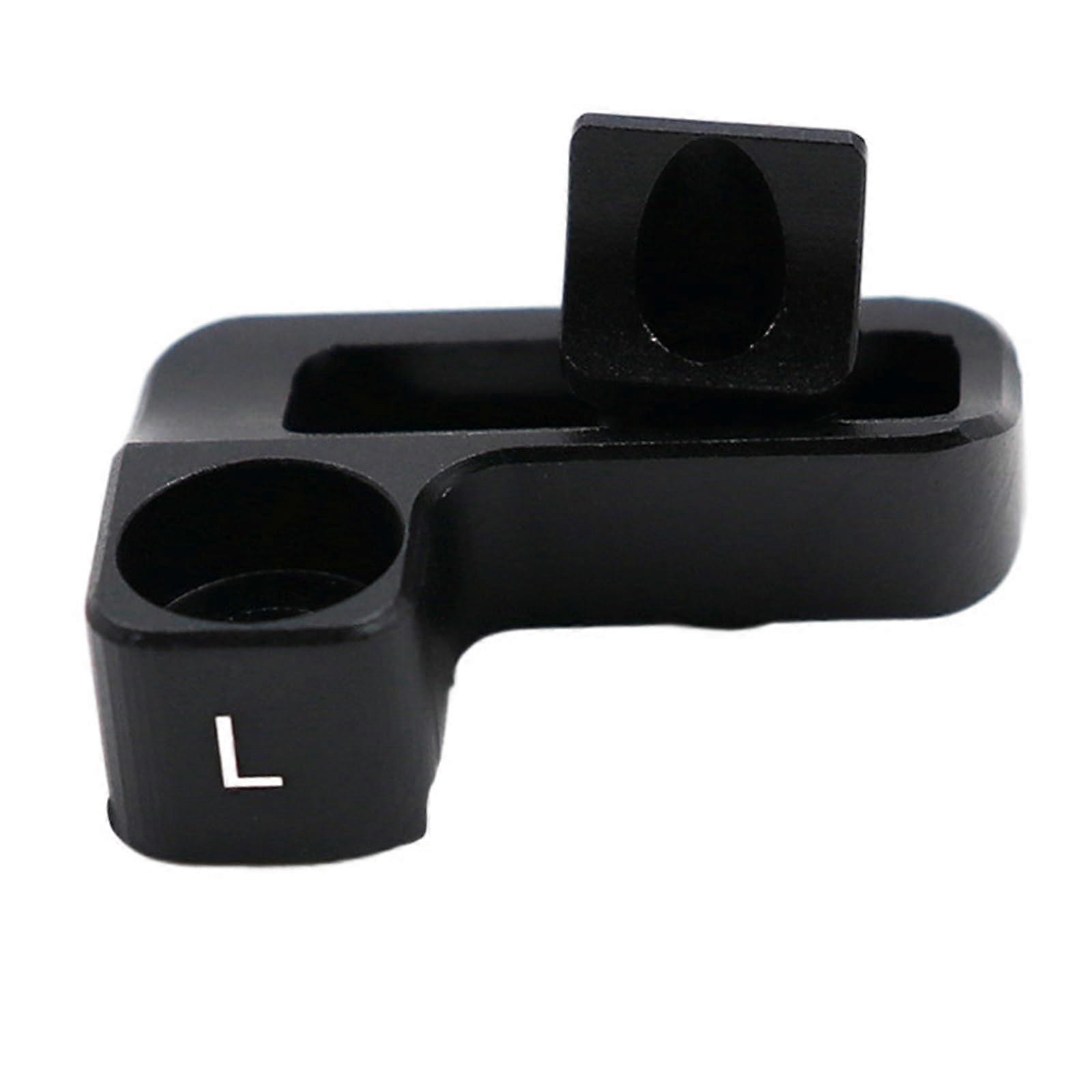 Shifter Adapter For Brakes And Shifters Left Right Aluminium Alloy Clamp For Front Derailleurs On Bikes