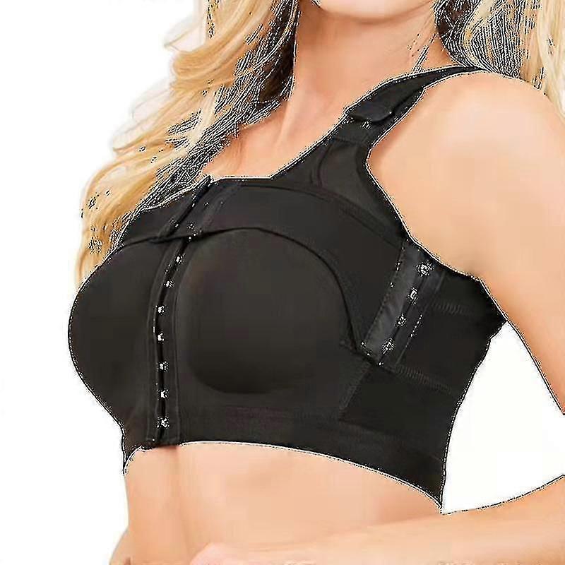 Front Button Post-Surgery Bra  Adjustable Pressurized Breast Support Underwear for Women