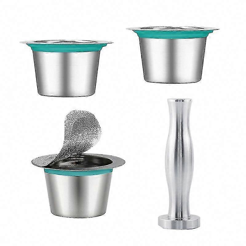 1pcs Reusable Capsules for Coffee Machines, Eco-Friendly Pods for Nespresso Compatible Brewers