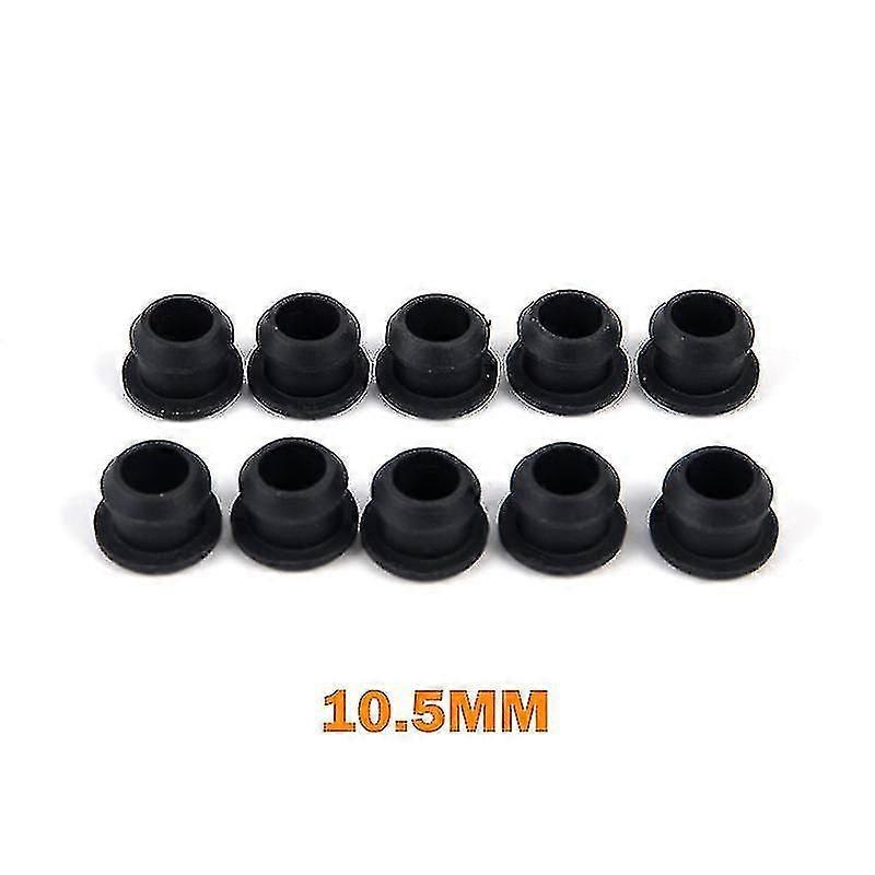 10pcs Silicone Rubber Snap-on Hole Plug 2.5-14mm Blanking End Caps Seal Stopper Kb