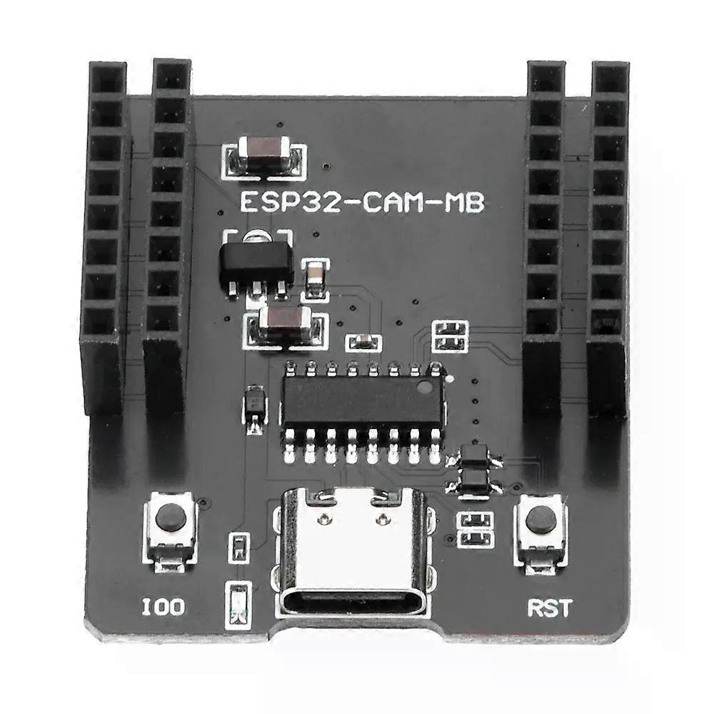ESP32-CAM-MB Development Board Test Backboard Serial Port Burner Module with Expansion Interface CH340C Type-C Interface