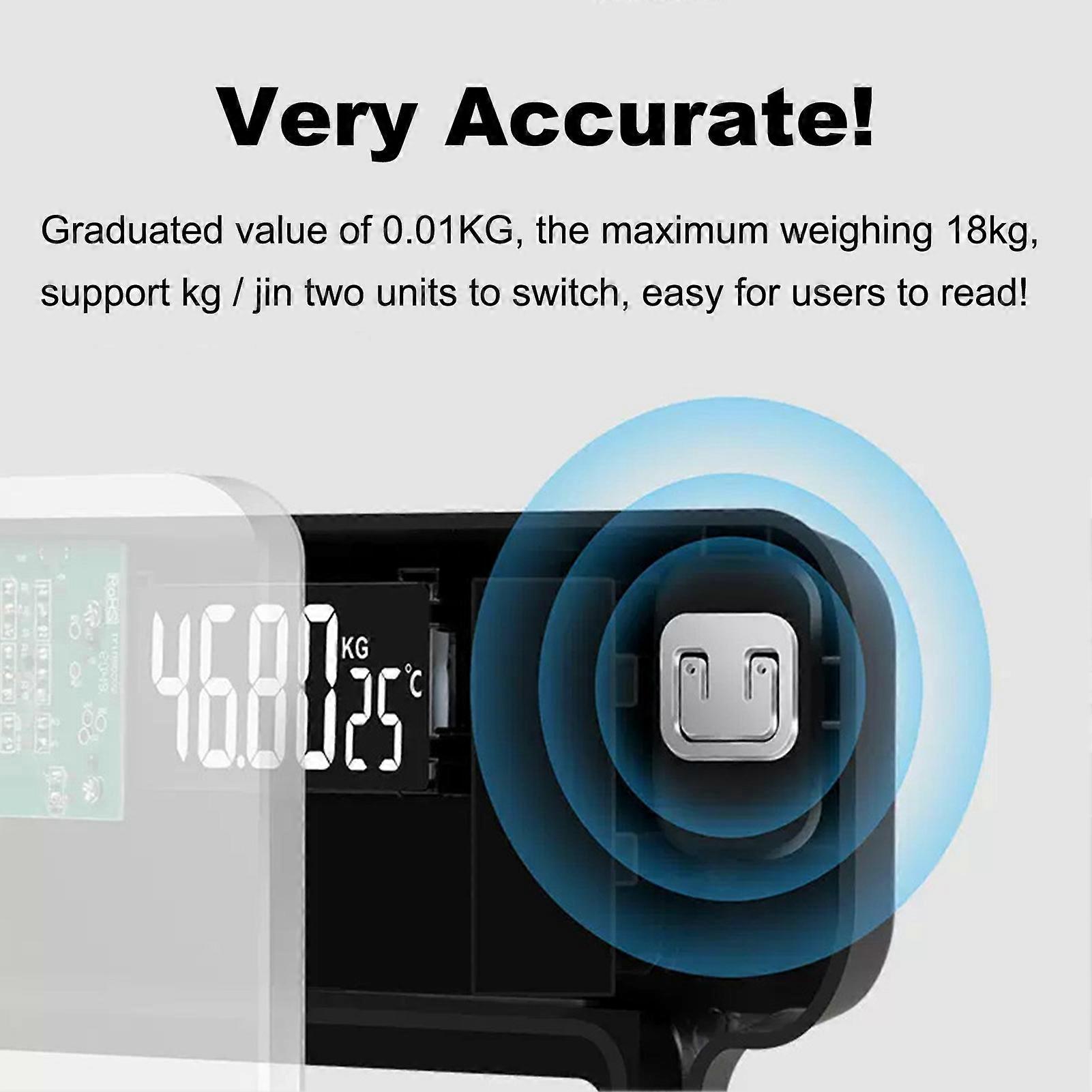 Smart Body Fat Scale 59-Function BT App Control 260x260x23mm Black