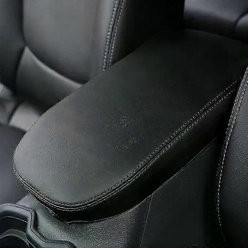 Leather Center Console Armrest Cover for 2019-2023 RAV4 - Middle Lid Protector Accessory