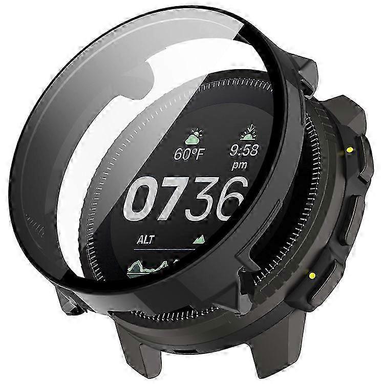 Durable watch case for Suunto Vertical with tempered glass screen protector and PC frame cover