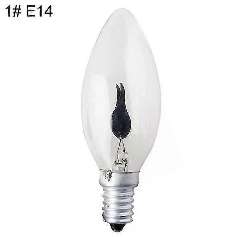 3W 220V E14/E27 LED Simulation Flicker Flame Candle Light Bulb Decorative Lamp JIKAIX