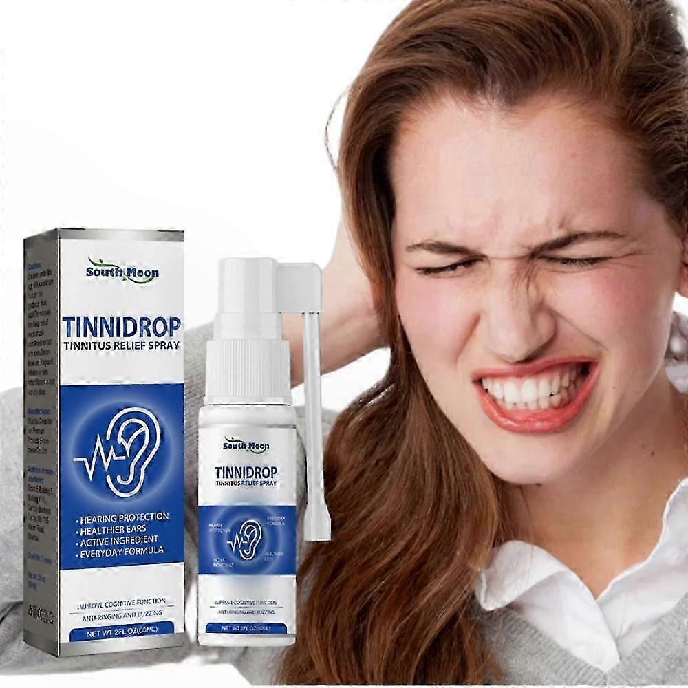 Spray décapant le cérumen 60ml pour adoucir le cérumen et nettoyer l’obstruction du conduit auditif afin d’améliorer la clarté de l’audition